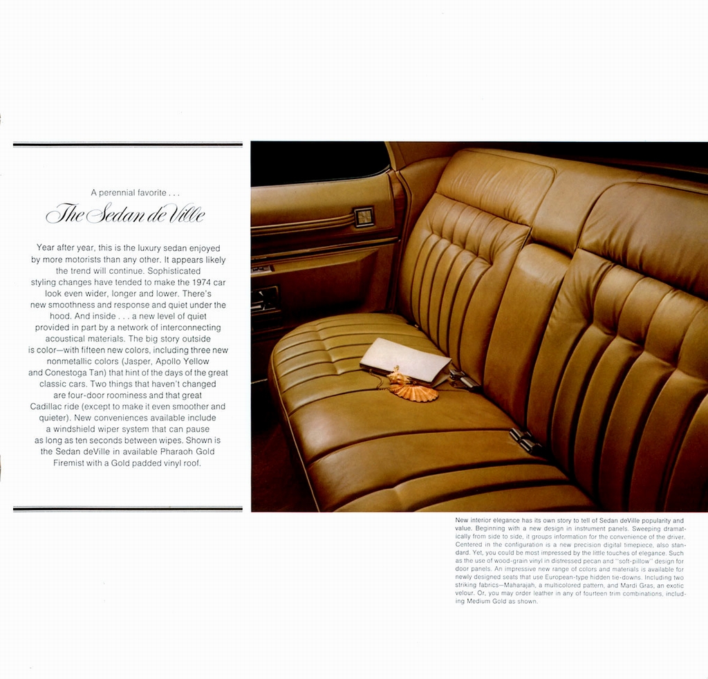 1974 Cadillac Prestige Brochure Page 25